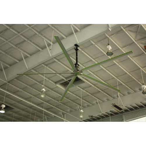 HVLS Fan For Trussless Roof In Shahi